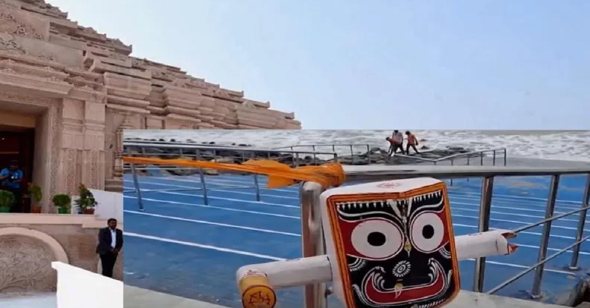 দিঘায় ভেসে ‘চলে এলেন’ জগন্নাথ দেব, উৎসাহী পর্যটনের ভিড়