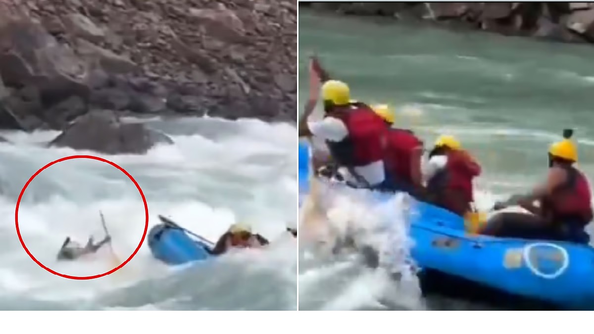 রিভার র‍্যাফটিং করতে গিয়ে নৌকা উল্টে নদীতে তলিয়ে গেলেন যুবক