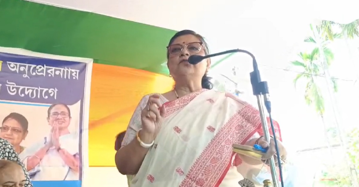 বিনামূল্যে স্বাস্থ্য শিবিরে উপস্থিত সাংসদ ডাঃ কাকলি ঘোষ দস্তিদার