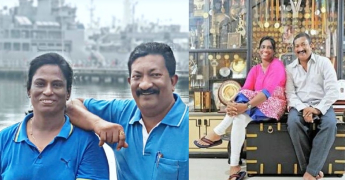 প্রয়াত IOA সভাপতি পি.টি. ঊষার স্বামী ভি. শ্রীনিবাসন