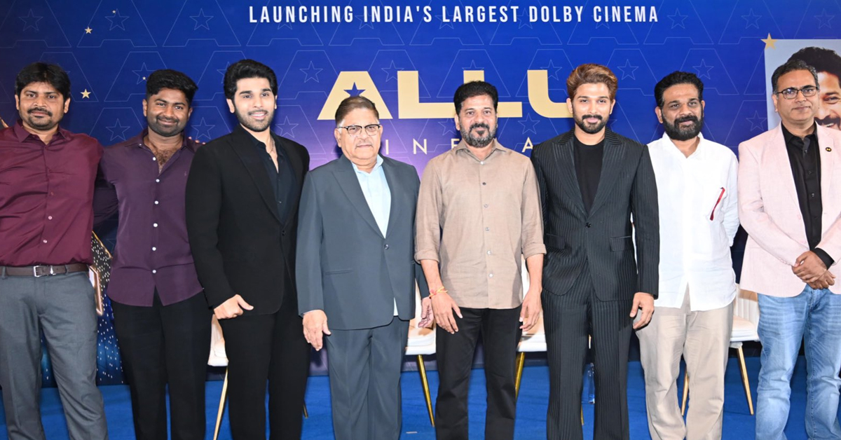 হায়দরাবাদে খুলল ভারতের সবচেয়ে বড় Dolby Cinema, উদ্বোধনে উচ্ছ্বসিত আল্লু অর্জুন