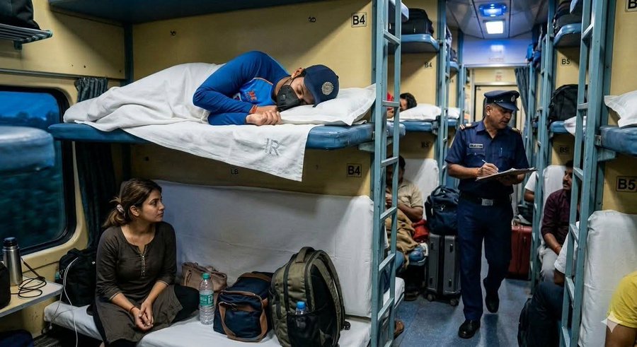 ছদ্মবেশে ট্রেনে ভ্রমণ বিশ্বজয়ী শিবমের